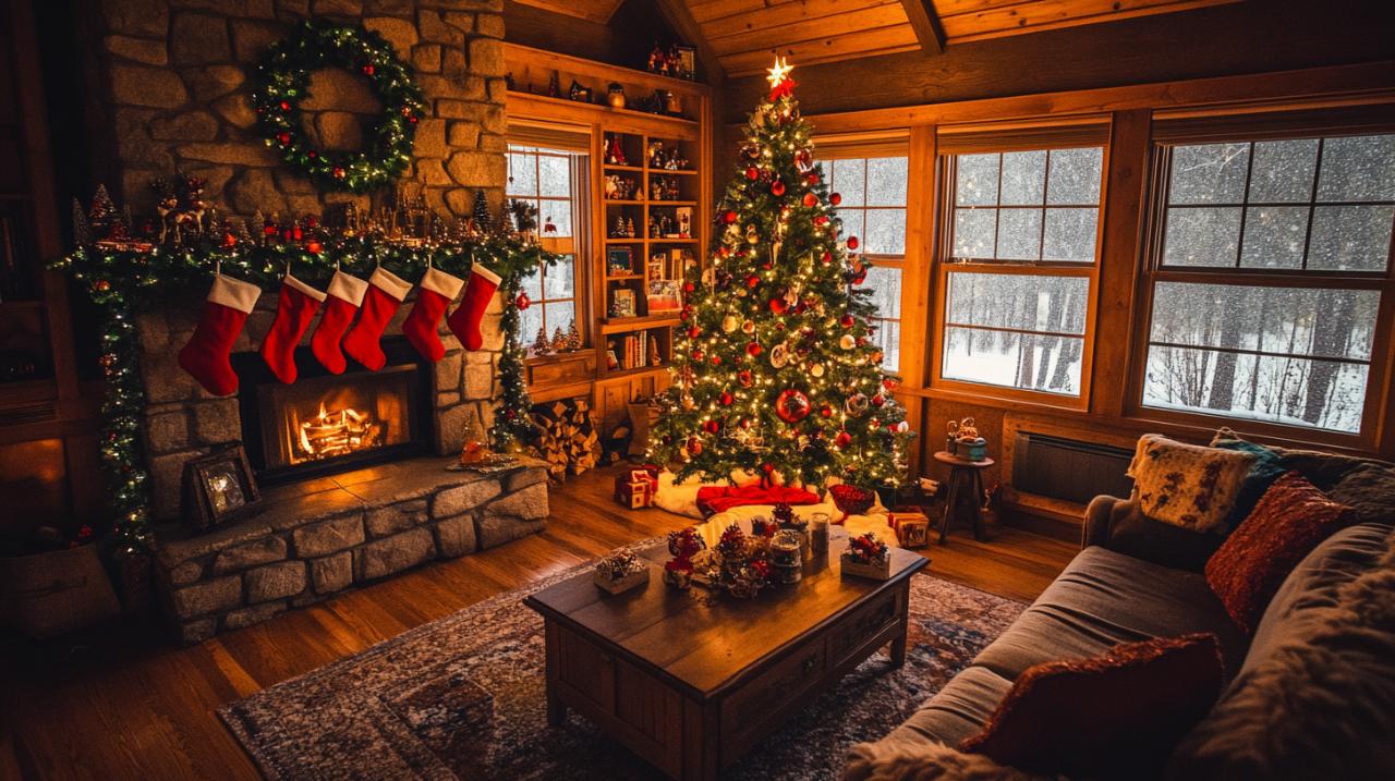 ¿Cómo decorar bien su salón para Navidad? Claves para combinar el árbol con la decoración festiva