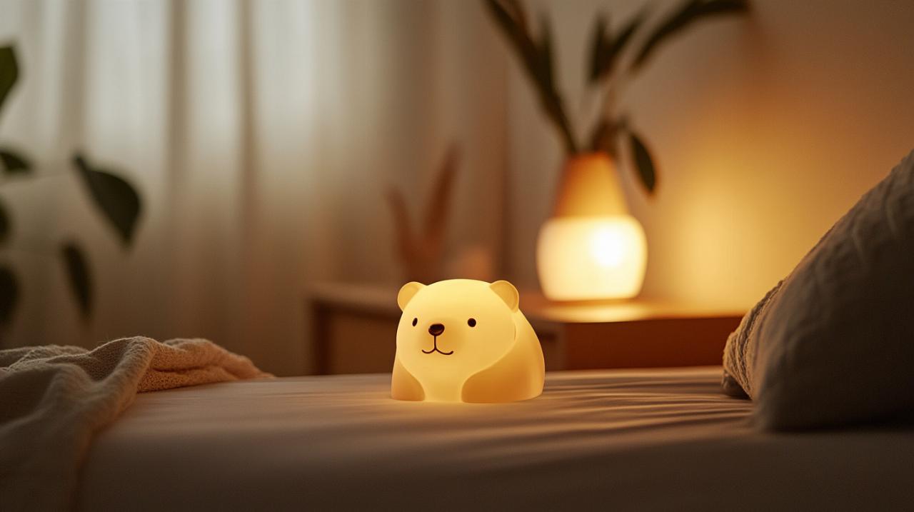 Luz nocturna perro: El compañero más reconfortante con temporizador inteligente para noches tranquilas